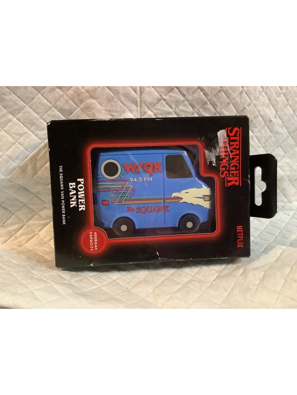 Stranger Things The Squawk Van Power Bank 4000mAh Capacity